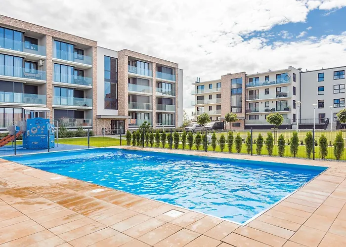 Apartament Flowers z parkingiem Perłowa Przystań - Holiday City